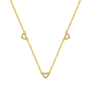 Triple Love Necklace - EVRYJEWELS