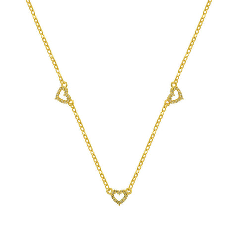 Triple Love Necklace - EVRYJEWELS
